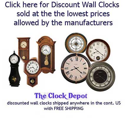 Chiming Wall Clocks On Sale Now at The Clock Depot