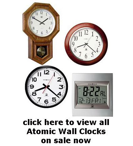 Click here to see our complete selection of Atomic Wall Clocks on sale now