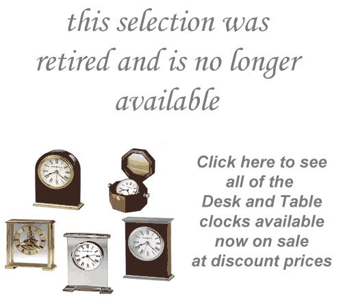 click here for our complete selection of Table Clocks on sale now 
