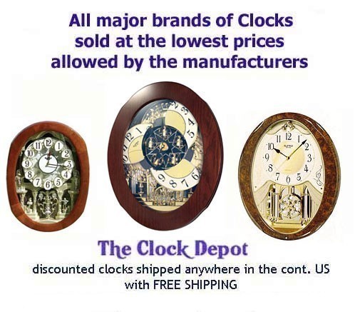 Click to view all Musical Clocks now on Sale