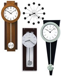 contemporary clocks and modern wall clocks