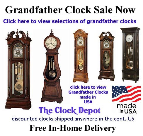 Grandfather Clocks On Sale Now