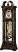 Detailed image of the Howard Miller Lindsey 611-046 Grandfather Clock