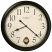 Detailed image of the Howard Miller Glenwood Falls 625-444 Large Wall Clock