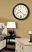 Room setting of the Howard Miller Glenwood Falls 625-444 Large Wall Clock
