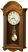 Howard Miller Jayla 625-467 Quartz Oak Chiming Wall Clock
