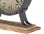 Base detail of Howard Miller Gravelyn Rustic Tabletop or Mantel Clock