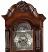 Top detail of Howard Miller Neilson 611-102 Grandfather Clock