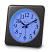 Illuminated Image of Bulova B1869 Ez-View Alarm Clock