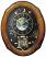 Detailed Image of Rhythm 4MH438WU06 Timecracker Moonlight Magic Motion Clock