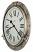 Sidw view of the Howard Miller Chesney 625-719 Porthole Wall Clock