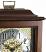 Top detail of the Hermle 22518N9Q Austen Quartz Mantel Clock