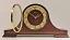 Open Dial detail of the Hermle Stepney 21092-032114 Quartz Chiming Mantel Clock