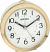 case detail of the Seiko QHE146G Petite Nightstand Alarm Clock