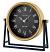 angled view of the Bulova B8901 Newton Desk and Table Clock