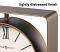 finish detail - Niall 635-250 Accent Clock