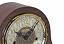 dial detail of the Hermle 21134-N90340 Laurel Cherry Keywound Mantel Clock