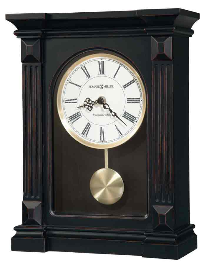 Howard Miller® 630-246 Urban II Wood Mantel Clock/Black Coffee Color MADE IN USA 
