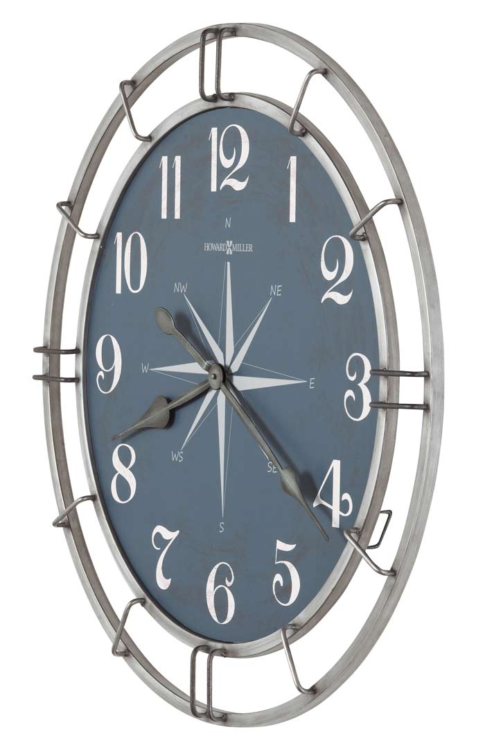 Howard Miller Compass Dial 625-744 Gallery Wall Clock