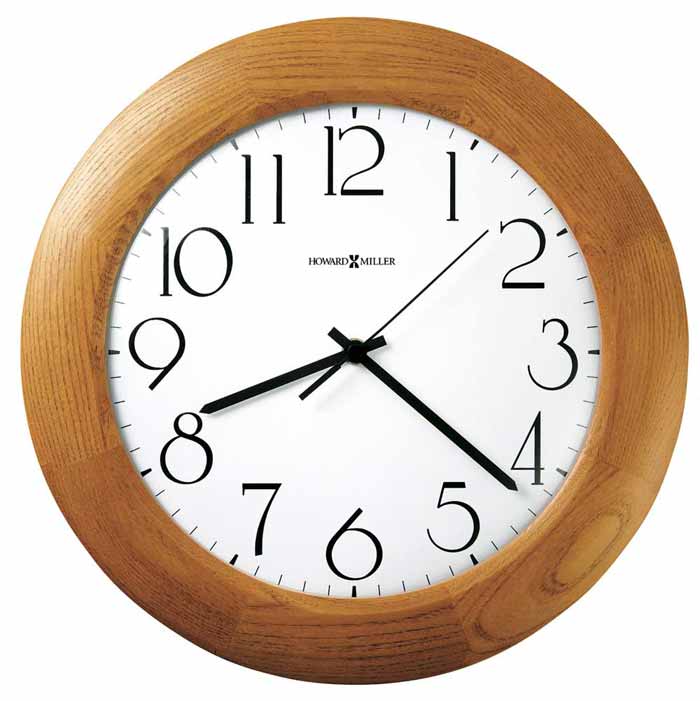Howard Miller Santa Fe Oak Wall Clock 625-355