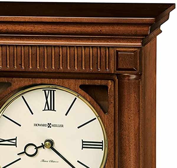 Howard Miller 635-170 Lorna Chiming Mantel Clock with Drawer 