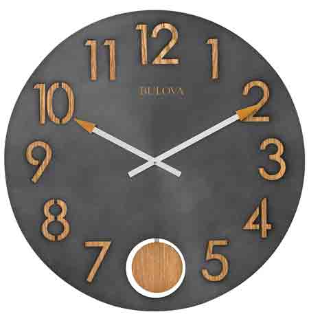 Bulova C4119 Flatiron Large Wall Clock