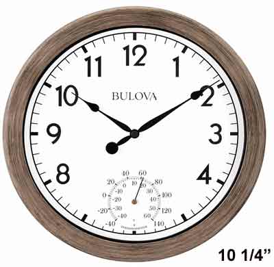 Bulova C4879 Patio Time Clock