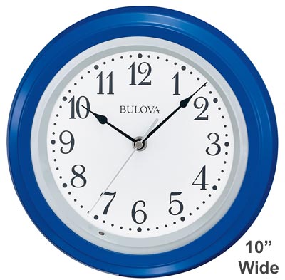 Bulova C4893 Beacon Illuminated Wall Clock