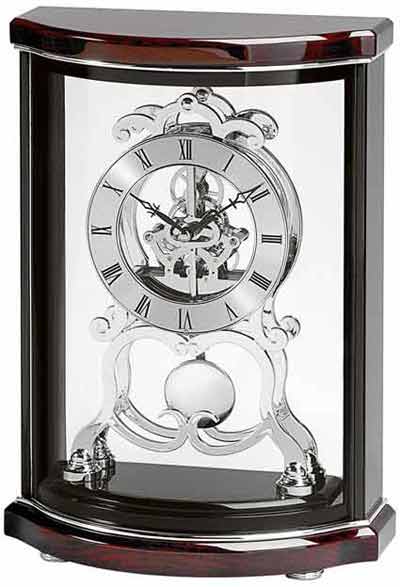 Bulova B2025 Wentworth Skeleton Mantel Clock