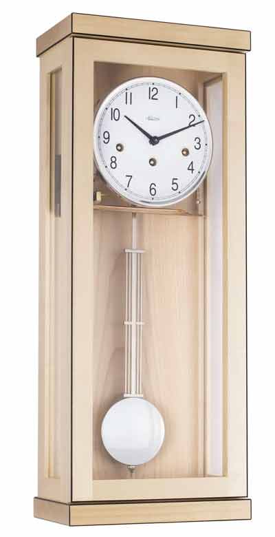 Hermle Carrington 70989-090341 Maple Keywound Wall Clock