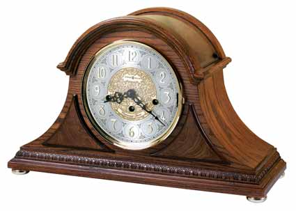 Howard Miller Barrett II 630-202 Keywound Mantel Clock