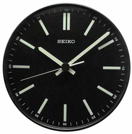 Seiko QXA521JLH Contemporary Luminous Wall Clock
