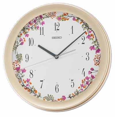 Seiko QXA777PR Rosa Wall Clock