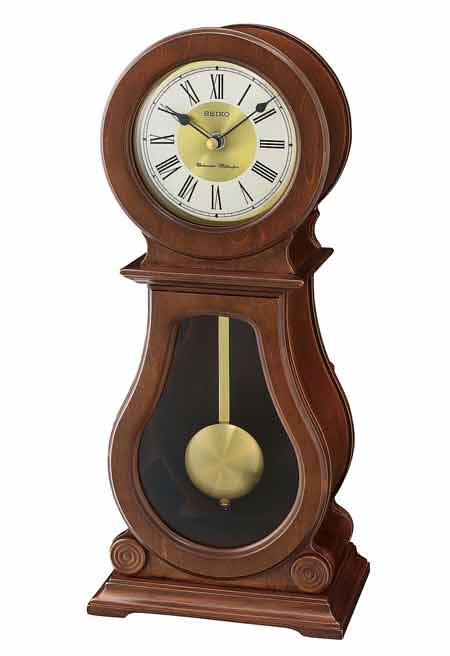 Seiko QXQ035BLH Pendulum Chiming Mantle Clock