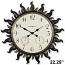 Howard Miller Sunburst II 625-543 Wall Clock