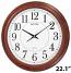 Rhythm CMG982NR06 Admiral 22 Inch Large Wall Clock
