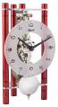 Hermle Lakin 23025-360721 Keywound Table Clock in Red