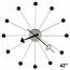 Howard Miller Ball Clock 625-527 42 Inch George Nelson Clock