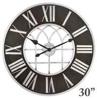Bulova C4894 Chapel Street Large Wall Clock