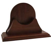 Solid Wood Base for Hermle Ships Clocks