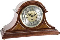 Hermle Amelia 21130-N90340 Cherry Keywound Chiming Mantel Clock