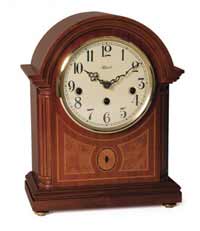 Hermle Barrister 22877-070340 Keywound Chiming Mantel Clock
