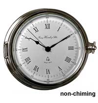 Hermle Southampton 35066-002100 Chrome Nautical Clock