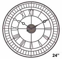 Hermle 42015 Diane Metal Two Tone Wall Clock