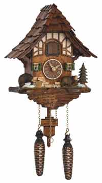 Hermle Baiersdorf 54000 Quartz Cuckoo Clock