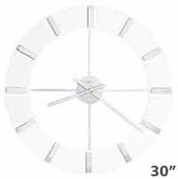 Howard Miller Pearl 625-596 Large Contemporary Wall Clock