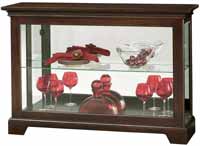 Howard Miller Underhill III 680-596 Espresso Display Cabinet