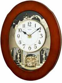 Rhythm 4MH449WU06 Grand Essence Musical Clock