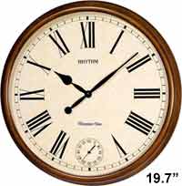 Rhythm CMH721CR06 Masters II Chiming Wall Clock