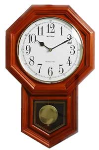 Rhythm CMJ501FR06 York Schoolhouse Clock